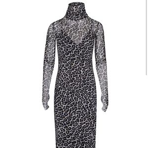 Super cute leopard print dress